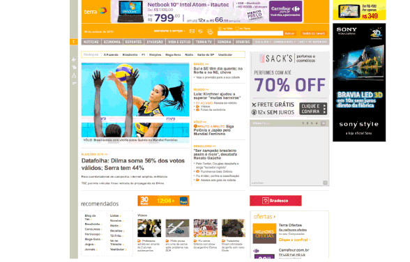 Banner rich media en Terra